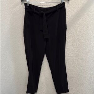 Rachel and Zoe Women's Black Tie-Waist Pants size 6